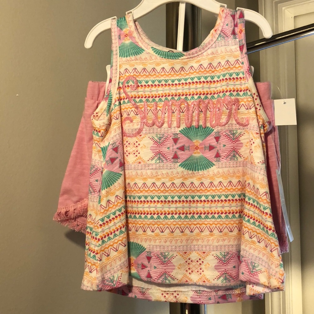 Jessica Simpson little girls summer outfit